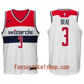 NBA Washington Wizards Trikot Bradley Beal 3 Nike 2017-18 Weiß Swingman - Herren
